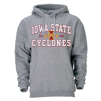 Iowa State Cyclones Heritage Hoodie - Heather Grey