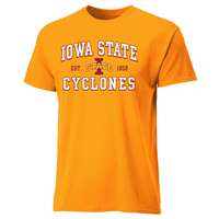 Iowa State Cyclones Cotton Heritage T-Shirt - Gold