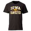 Iowa Hawkeyes Cotton Heritage T-Shirt - Black