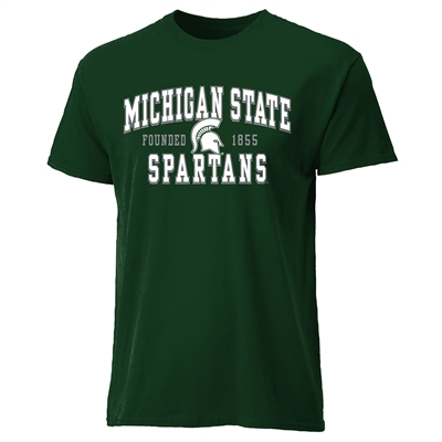 Michigan State Spartans Cotton Heritage T-Shirt - Green