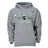 Michigan State Spartans Heritage Hoodie - Heather Grey