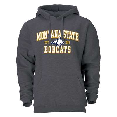 Montana State Bobcats Heritage Hoodie - Graphite