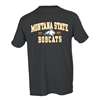 Montana State Bobcats Cotton Heritage T-Shirt - Charcoal