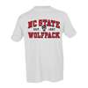 North Carolina State Wolfpack Cotton Heritage T-Shirt - White