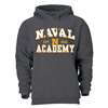 Navy Midshipmen Heritage Hoodie - Graphite