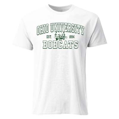 Ohio Bobcats Cotton Heritage T-Shirt - White