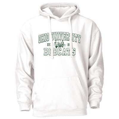 Ohio Bobcats Heritage Hoodie - White