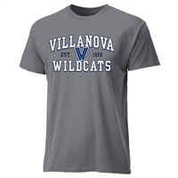 Villanova Wildcats Cotton Heritage T-Shirt - Grey