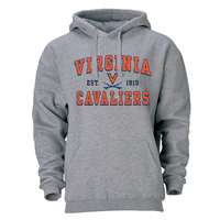 Virginia Cavaliers Heritage Hoodie - Heather Grey