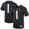 Nike Washington State Cougars Untouchable Football Jersey - #1 - Anthracite