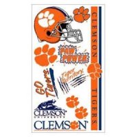 Clemson Temporary Tattoos