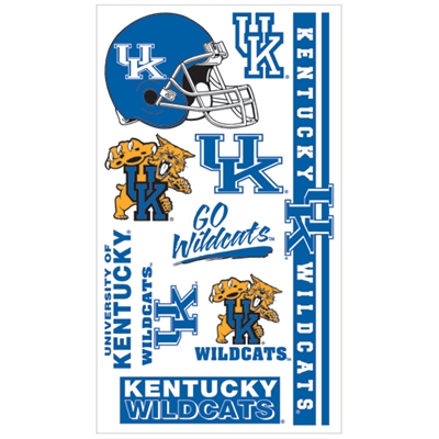 Kentucky Wildcats Temporary Tattoos