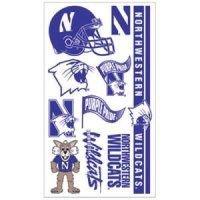 Northwestern Temporary Tattoos