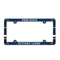 Penn State Nittany Lions Plastic License Plate Frame