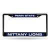 Penn State Nittany Lions Inlaid Acrylic Black License Plate Frame