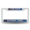 Penn State Nittany Lions White Plastic License Plate Frame