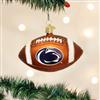 Penn State Nittany Lions Glass Christmas Ornament - Football