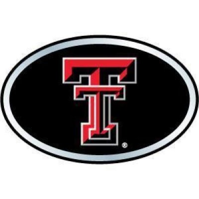 Texas Tech Color Auto Emblem