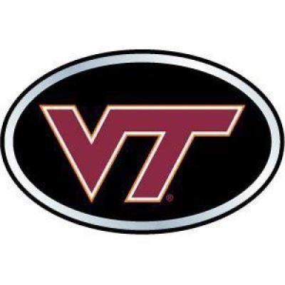 Virginia Tech Color Auto Emblem