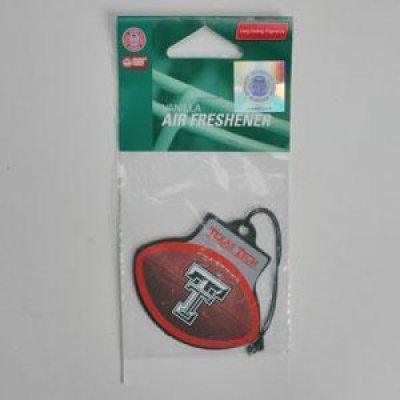 Texas Tech Plastic Air Freshener