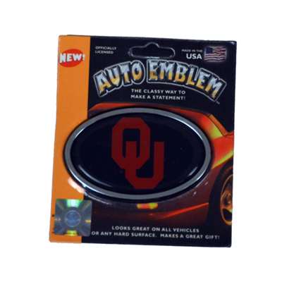 Oklahoma Color Auto Emblem