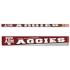 Texas A&m Pencil 6-pack