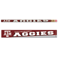 Texas A&m Pencil 6-pack