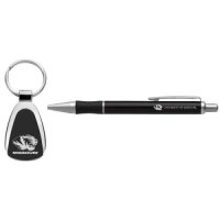 Missouri Tigers Pen And Keytag Gift Set