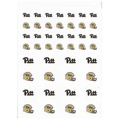 Pittsburgh Panthers Small Sticker Sheet - 2 Sheets