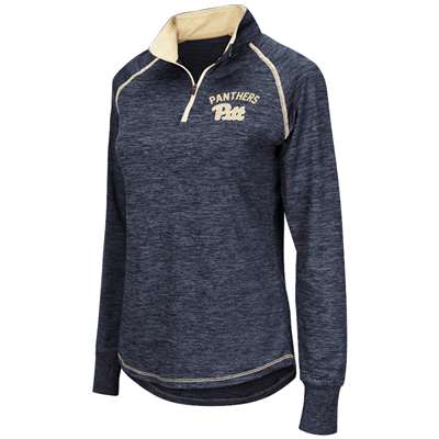 Pittsburgh Panthers Women's Colosseum Bikram 1/4 Zip Jacket