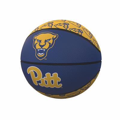 Pittsburgh Panthers Mini Rubber Repeating Basketba