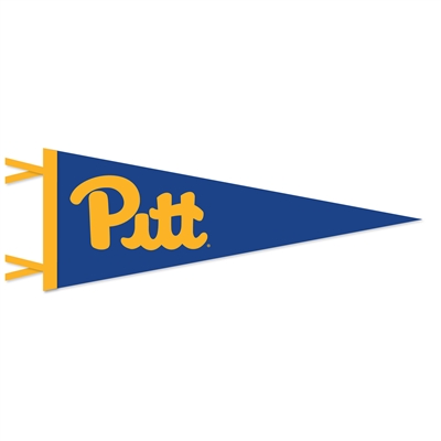 Pittsburgh Panthers Wool Felt Pennant - 9" x 24"