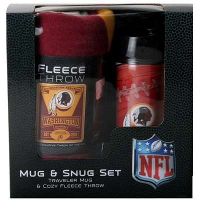 Washington redskins plush discount blanket