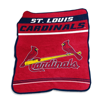 St. Louis Cardinals Gameday Raschel Throw Blanket