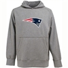 New England Patriots Antigua Signature Hoodie Grey