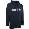 Seattle Seahawks Antigua Signature Hoodie - Navy