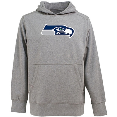 Seattle Seahawks Antigua Signature Hoodie - Grey