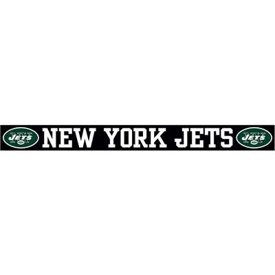 New York Jets Die Cut Transfer Decal Strip - White