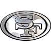 San Francisco 49ers Chrome Auto Emblem