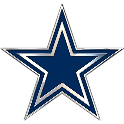 Oklahoma State Cowboys Metallic Freeform Logo Auto Emblem