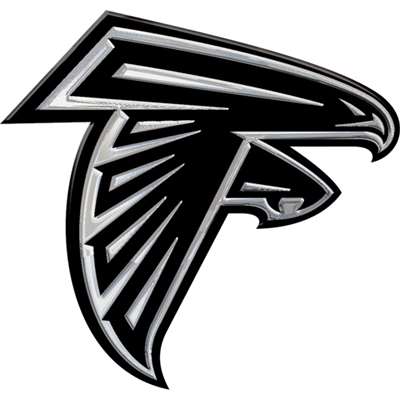 Atlanta Falcons Chrome Auto Emblem