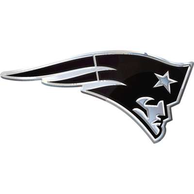 New England Patriots Chrome Auto Emblem