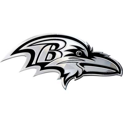 Baltimore Ravens Stockdale Metal Auto Emblem