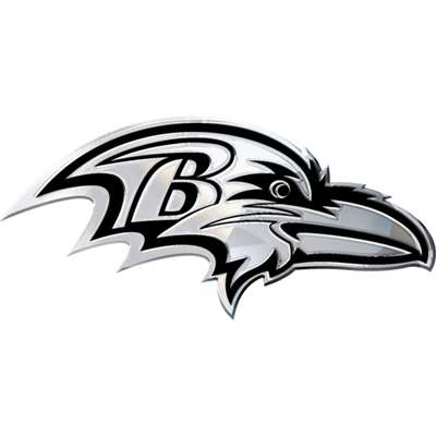 Baltimore Ravens Chrome Auto Emblem