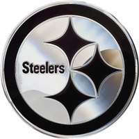 Pittsburgh Steelers Chrome Auto Emblem