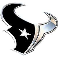 Houston Texans Chrome Auto Emblem