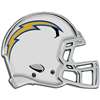 San Diego Chargers Auto Emblem - Helmet