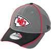 Kansas City Chiefs New Era 39Thirty Abrasion Flex Fit Hat