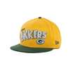 Green Bay Packers New Era 9Fifty Team Swoop Snap Back Hat