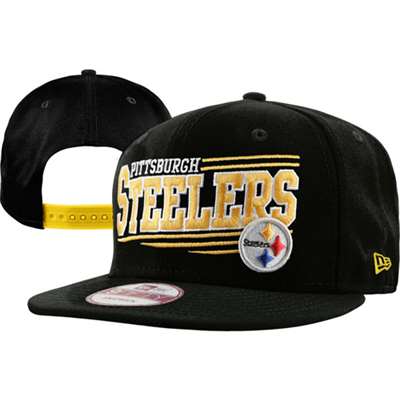 Pittsburgh Steelers New Era 9Fifty Angular Aframe Snap Back Hat